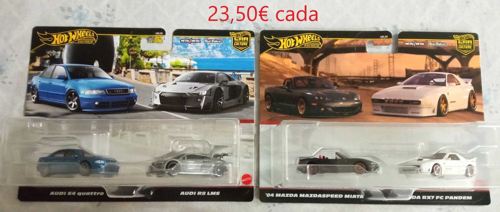 Hot Wheels - Packs-2 premiuns