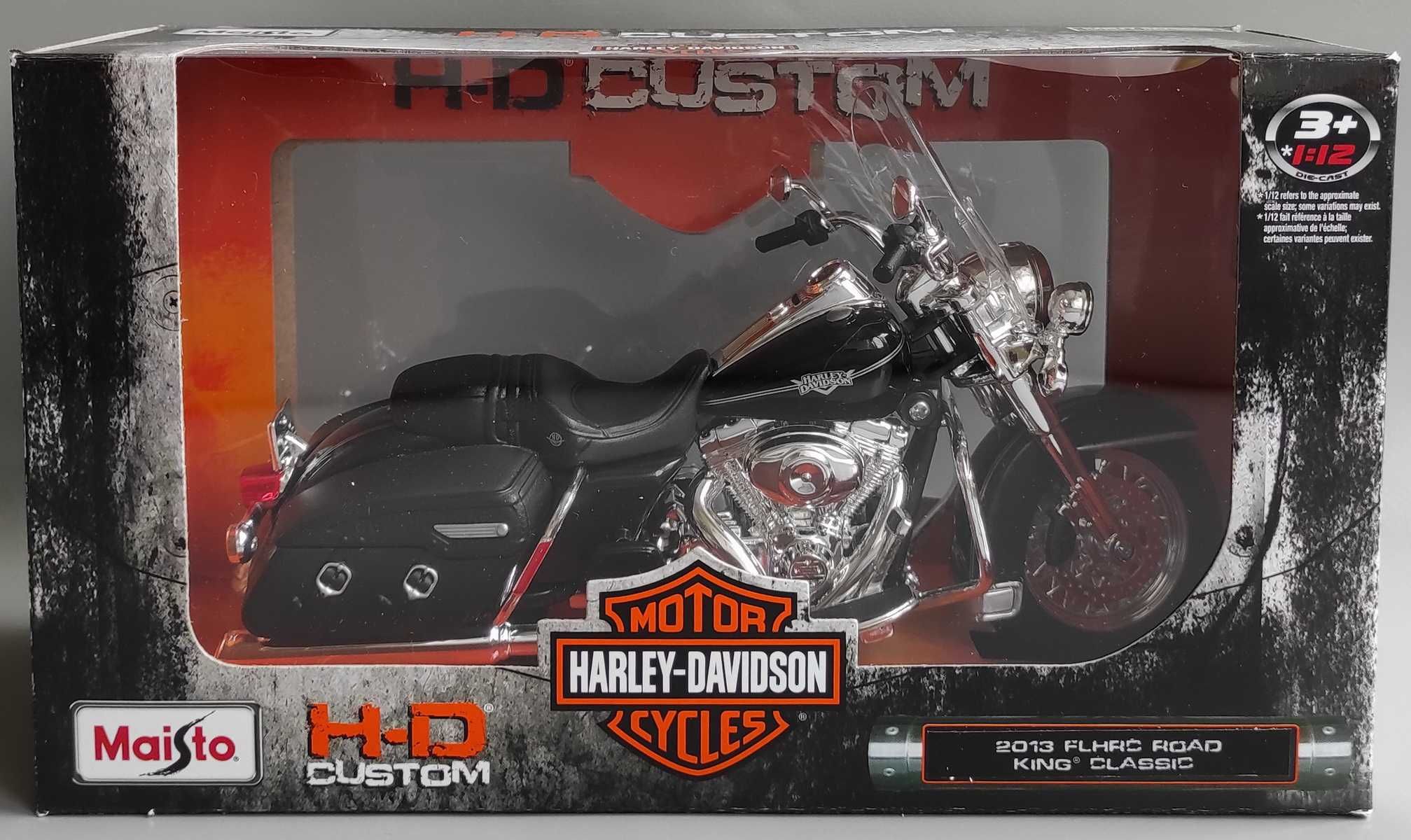 Модель "Harley-Davidson Road King Classic 2013" 1/12 (Maisto)