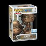 Pop! Plus Usopp #2016 Statue (Bronze) com Pop! Protector UV