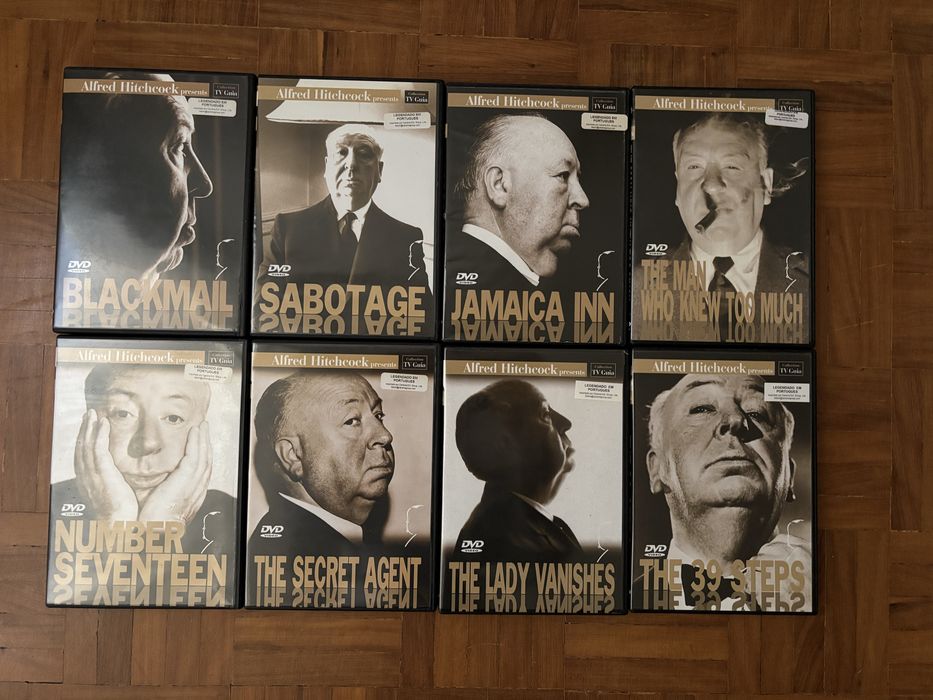 Colecção Alfred Hitchcock DVDs