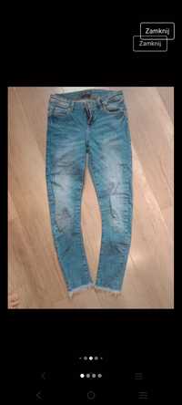 Spodnie jeansy jeansowe