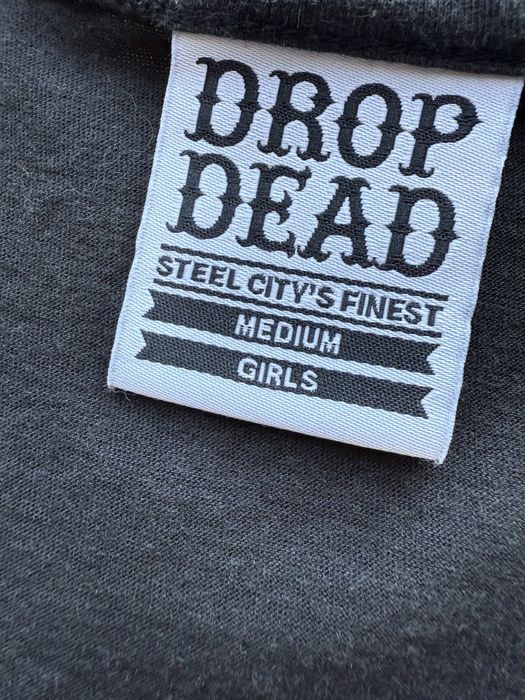 Платье-топ с принтом Drop Dead