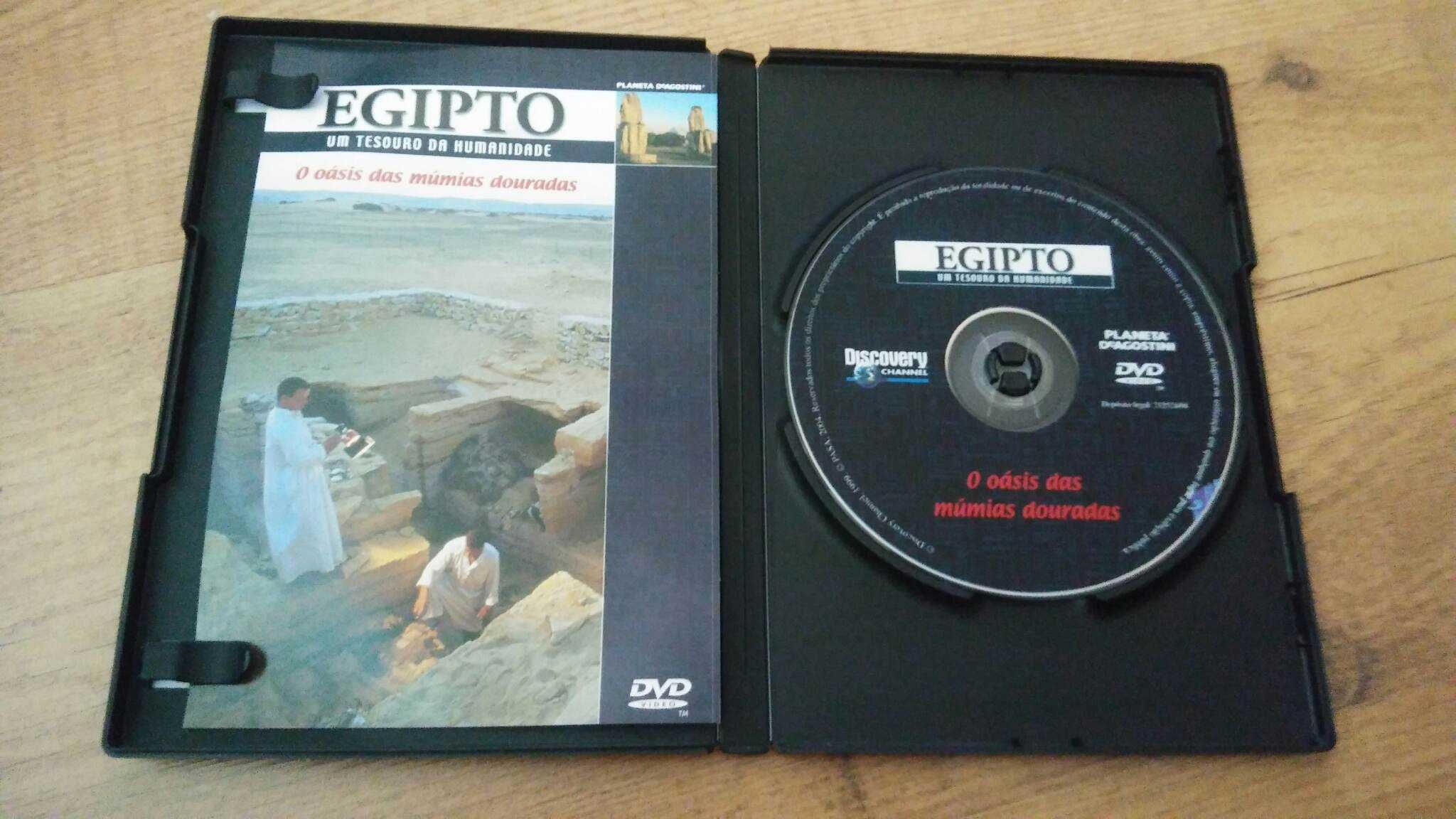 DVD - Egipto - O oásis das múmias douradas