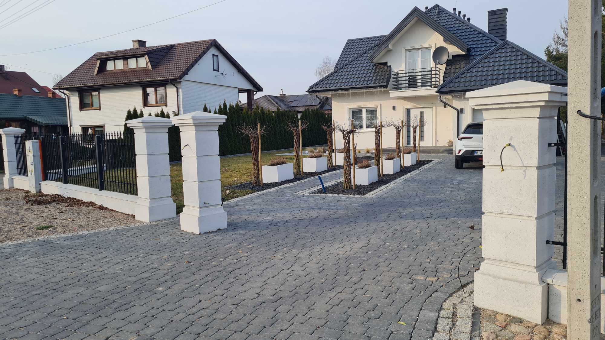 Stylowe Słupy Ogrodzeniowe,Słupki Dworkowe,Pałacowe,Boniowane,Kute,HDS