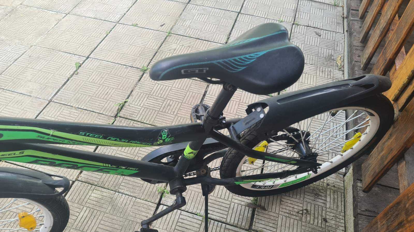 Дитячий велосипед Steel ninja racer BMX 6-10 років.