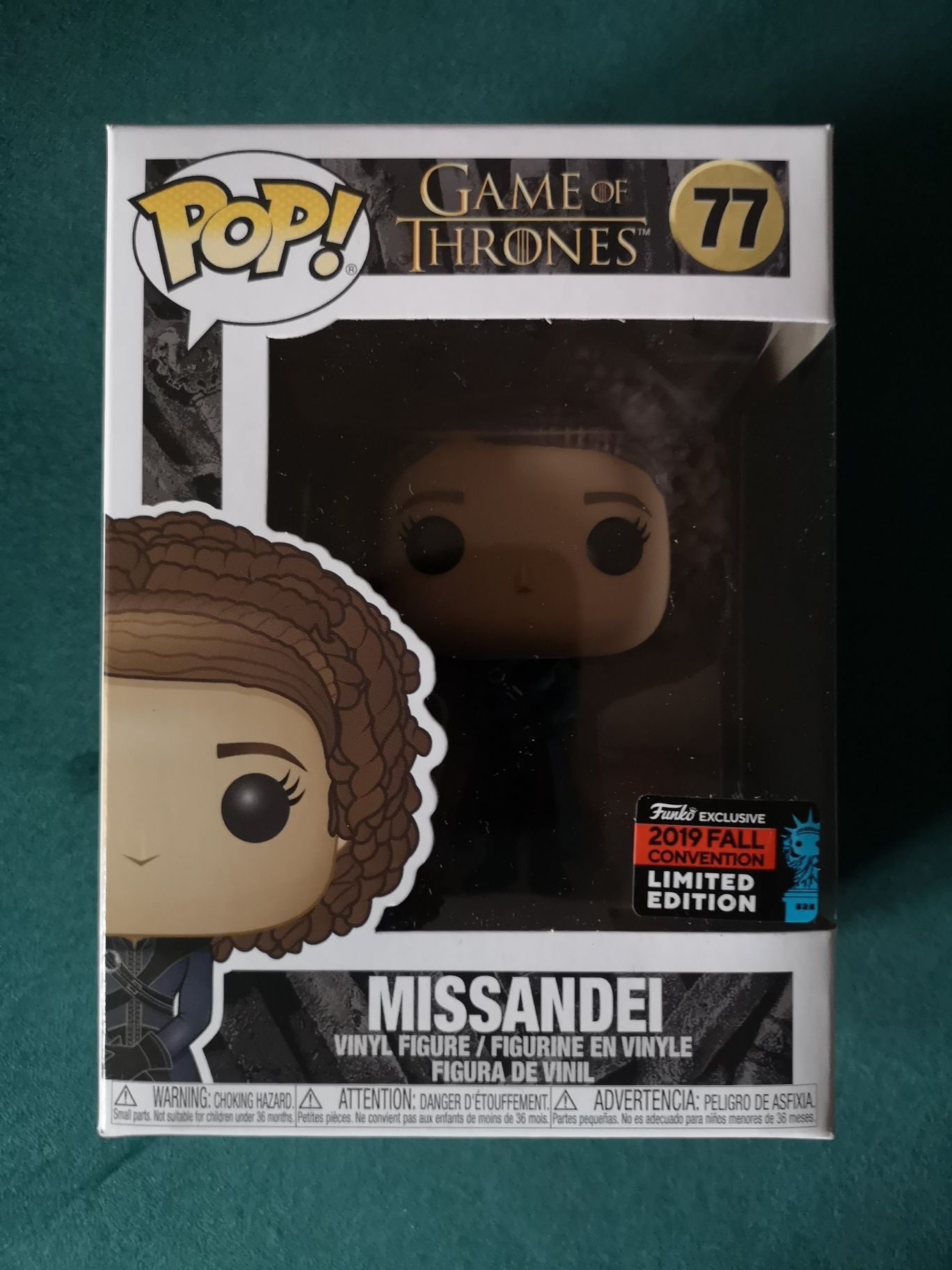 Figurka kolekcjonerska Funko Pop 77 Missandei Gra o tron Exclusive