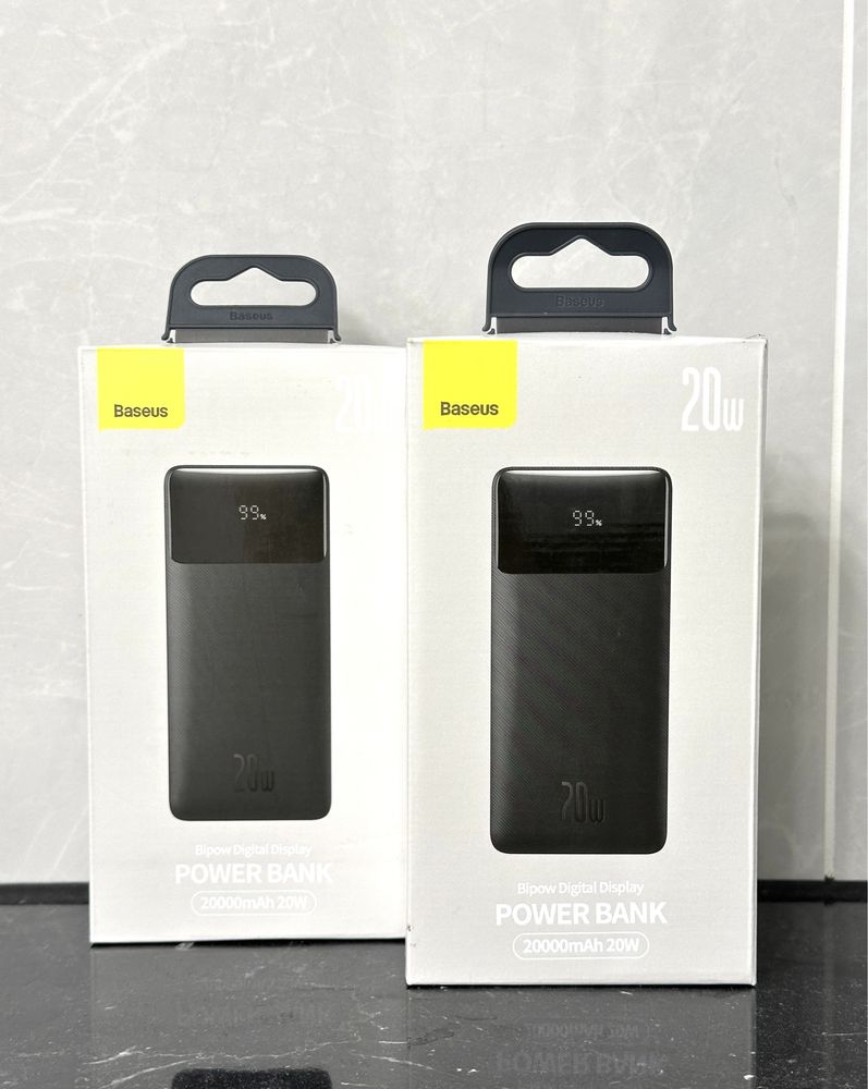 PowerBank Baseus 20000mAh 20W (5 штук)