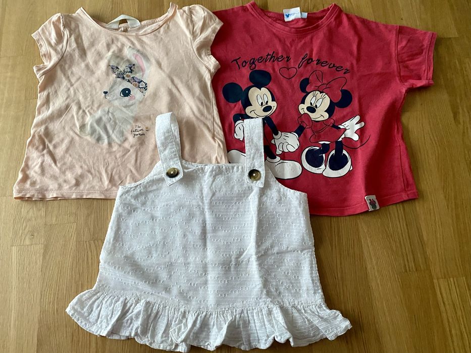 Paka ubran 18 sztuk  5 lat -6 lat dziewczynka Zara, H&M,kurtki,spodnie