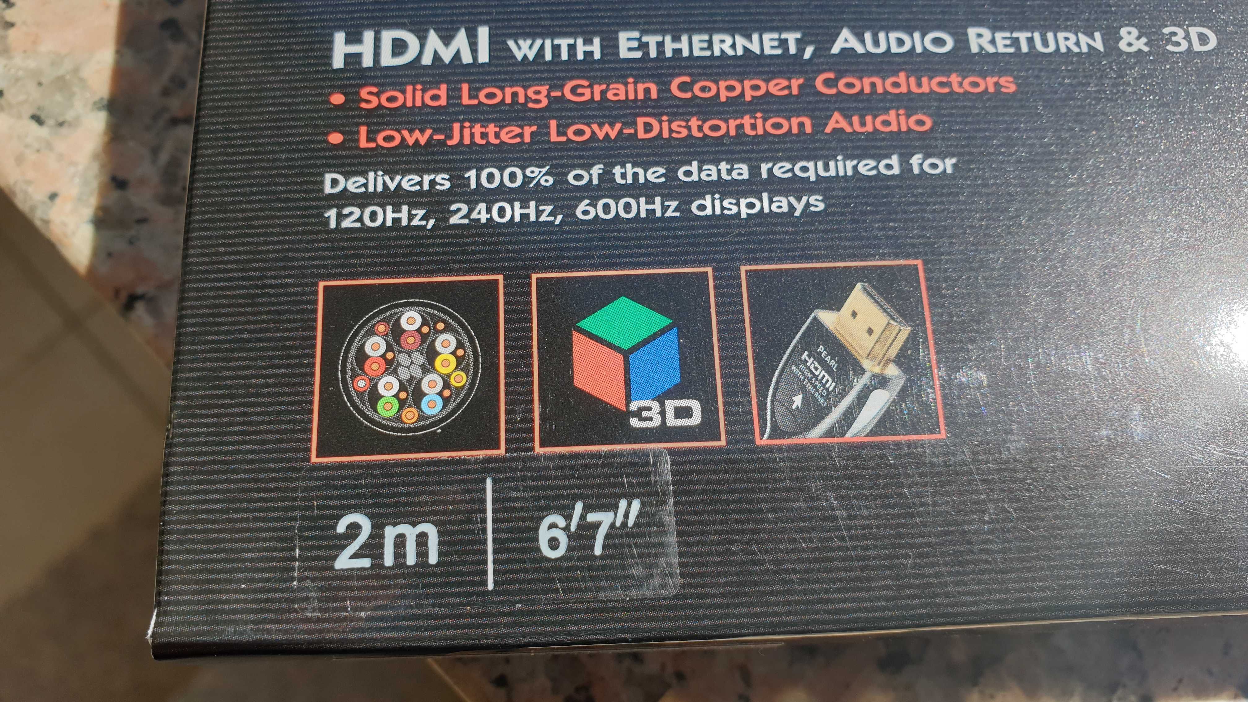 Cabo Audioquest HDMI de 2 metros