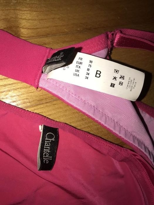 Chantelle-розкішний комплект білизни! верх-75b, низ-s/m!