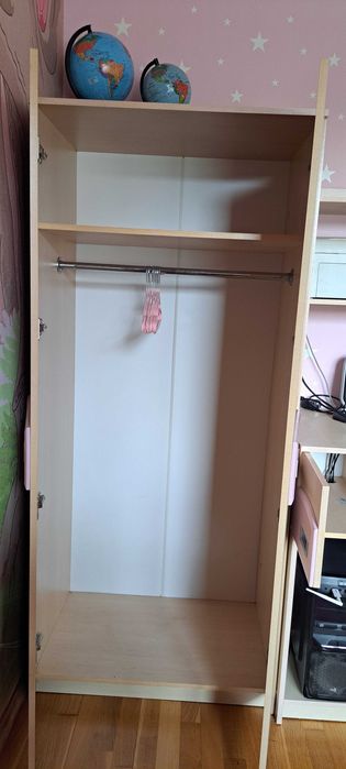 Дитячі меблі стінка для дівчинки