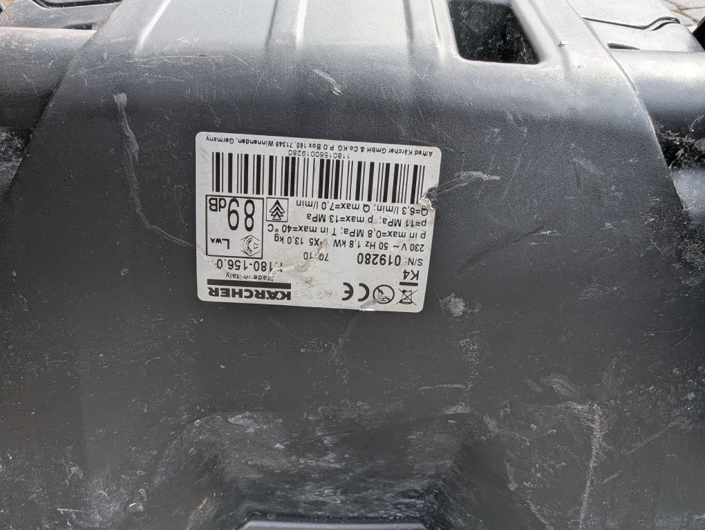 Karcher K4 Myjka wysokociśnieniowa (K3/K5)