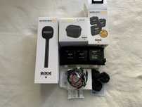 Rode Wireles GO II + Interview GO + Charger case - orginalny nowy set