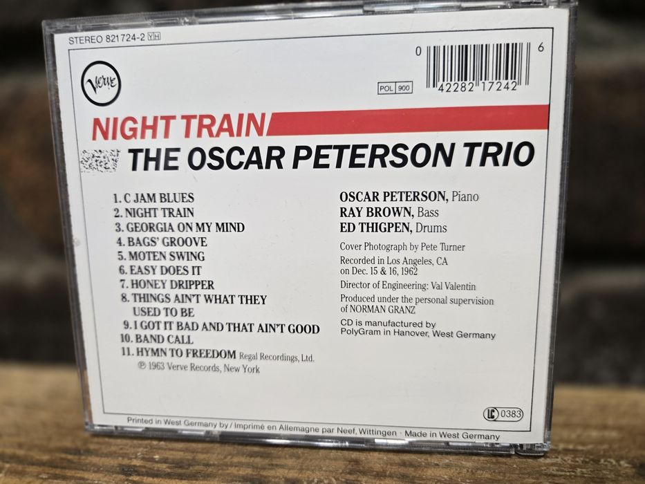 CD: The Oscar Peterson Trio. Night Train.