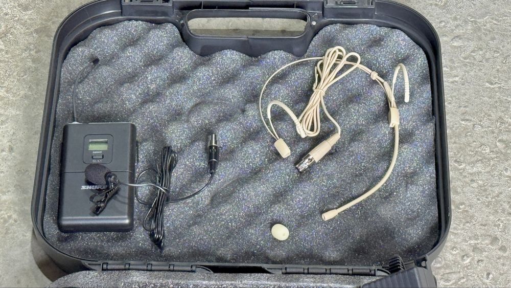 Shure SLX24 Beta58, ручний мікрофон, бодіпак, гарнітура та петличка