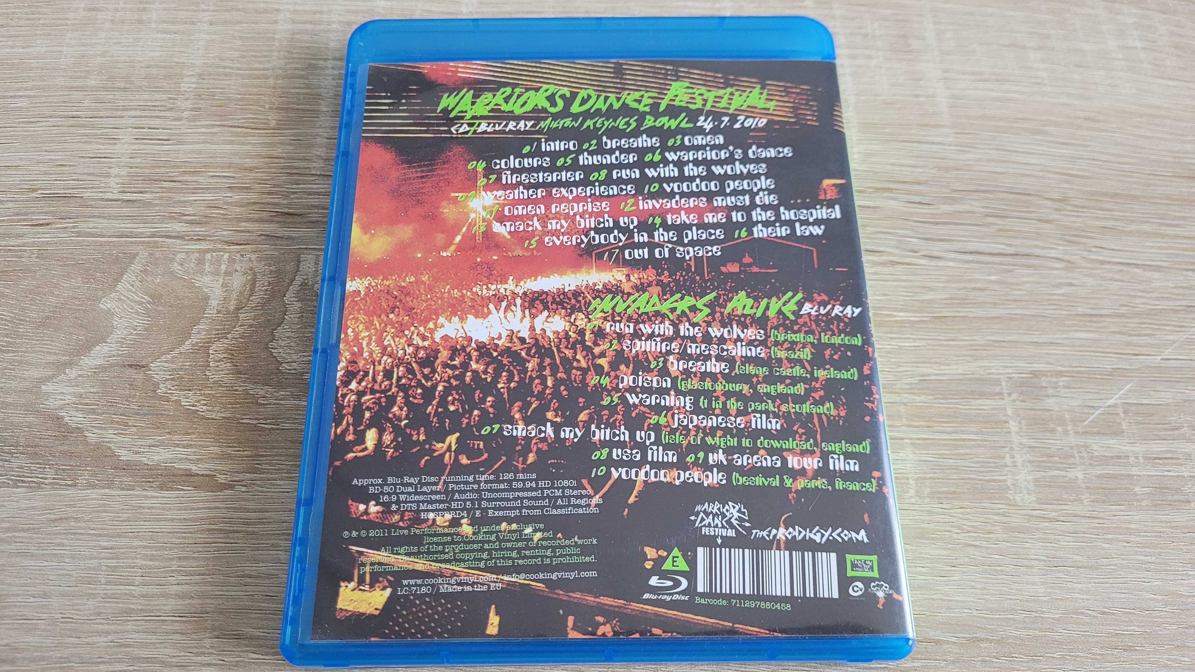 The Prodigy Invaders Must Die BLU-RAY BR + CD album koncertowy koncert