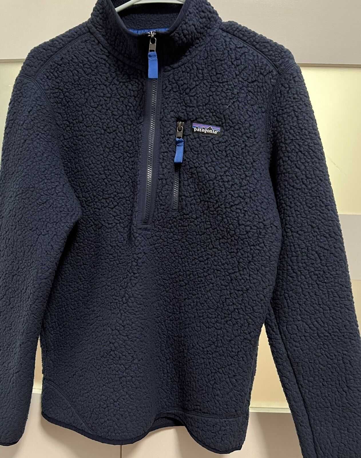 Флис PATAGONIA 1/2 Zip Fleece Sweater из ткани шерпа sherpa