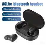 A6S TWS-Mini Auriculares Pretos ou Brancos Sem Fio Bluetooth. (Novo)