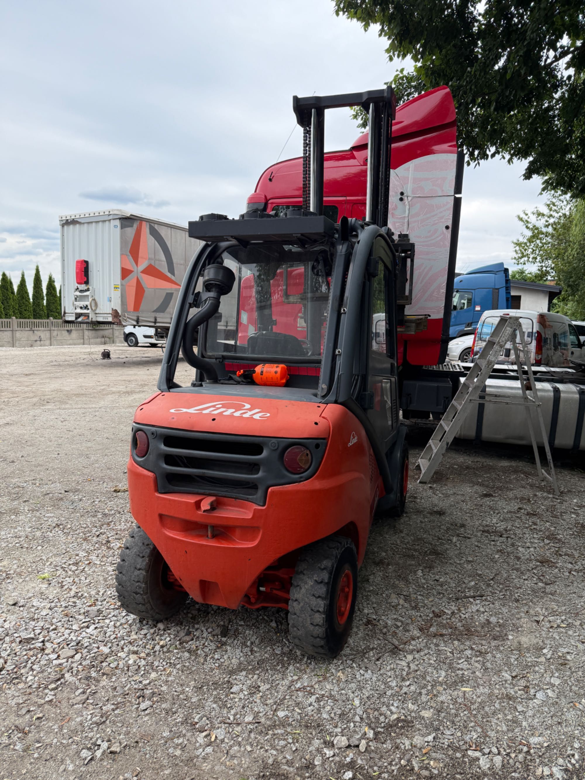 Wózek widłowy Widlak LINDE H35D 3,5 tony Udźwigu 2009 rok duplex