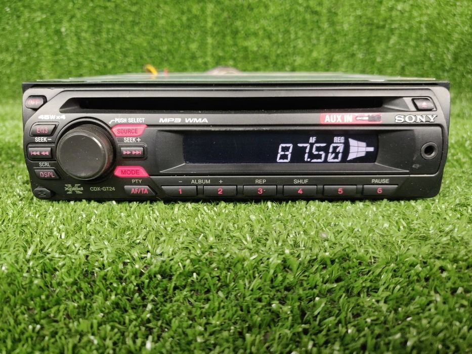 Магнитола Sony CDX GT24 AUX+ISO разъем