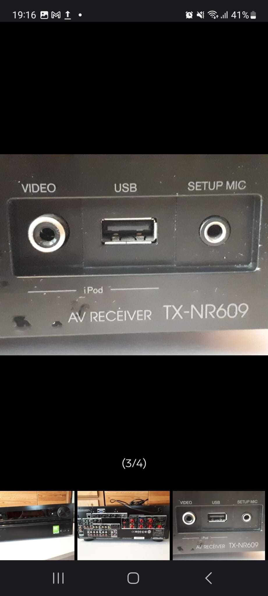 Tuner Onkyo TX-NR609 - amplituner 7.2 + pilot