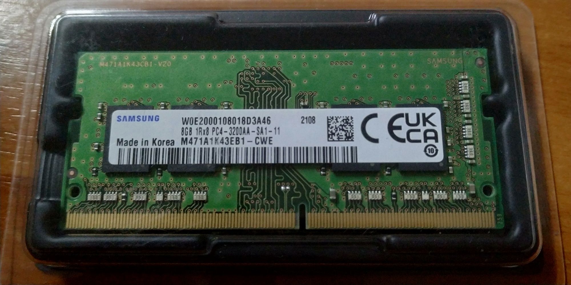 16 GB DDR4 sodimm