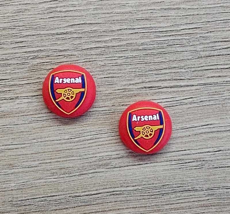 Antypoślizgowe nakładki ochronne kontroler Playstation Xbox Arsenal FC