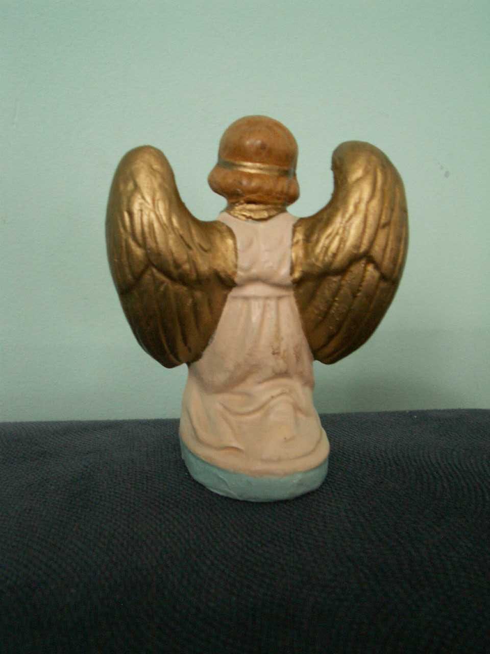Anioł - Aniołek z masy papierowej do szopki  - Papier mâché - Szopka