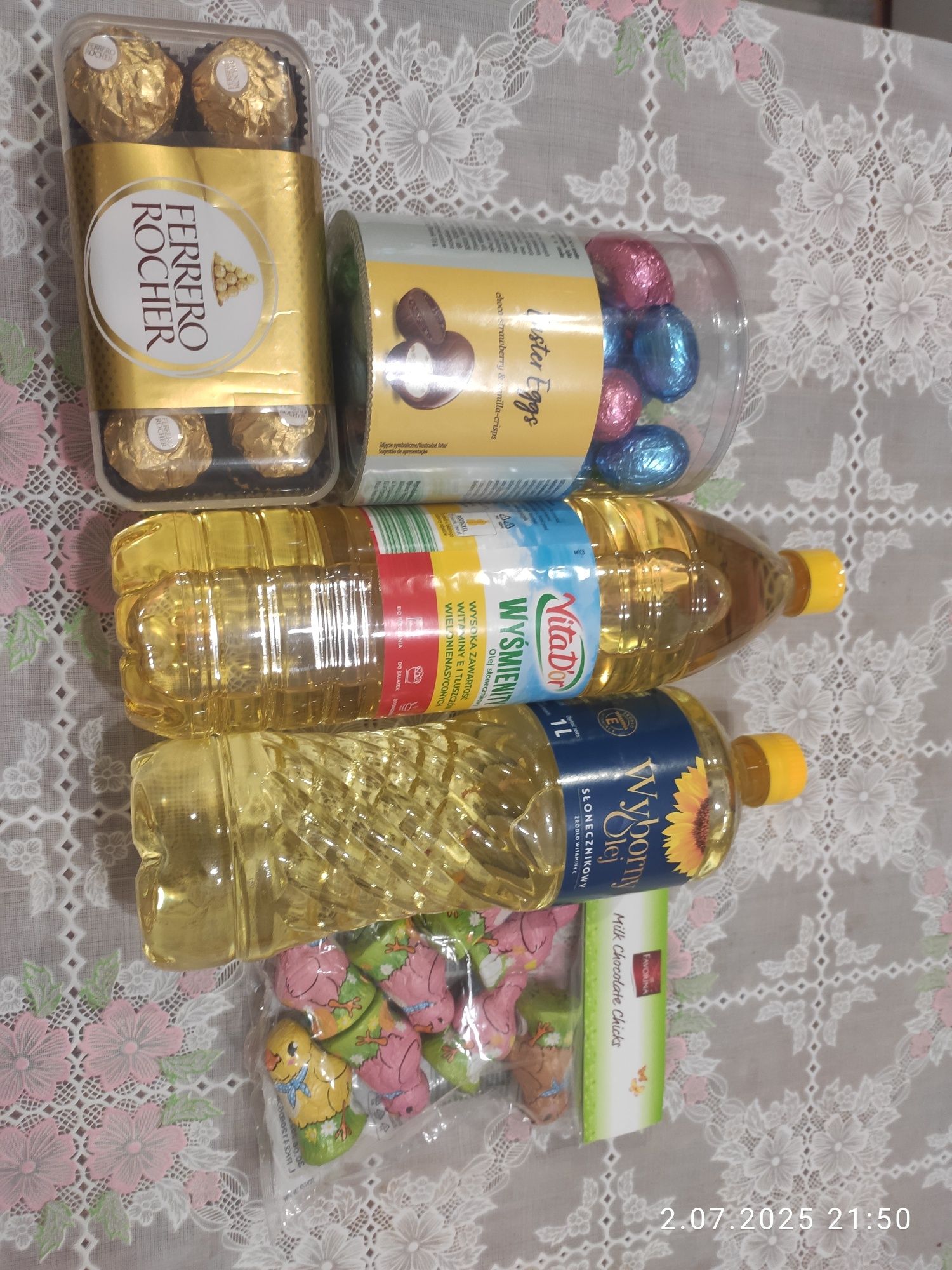 Хімія для дома,солодощі, олія!