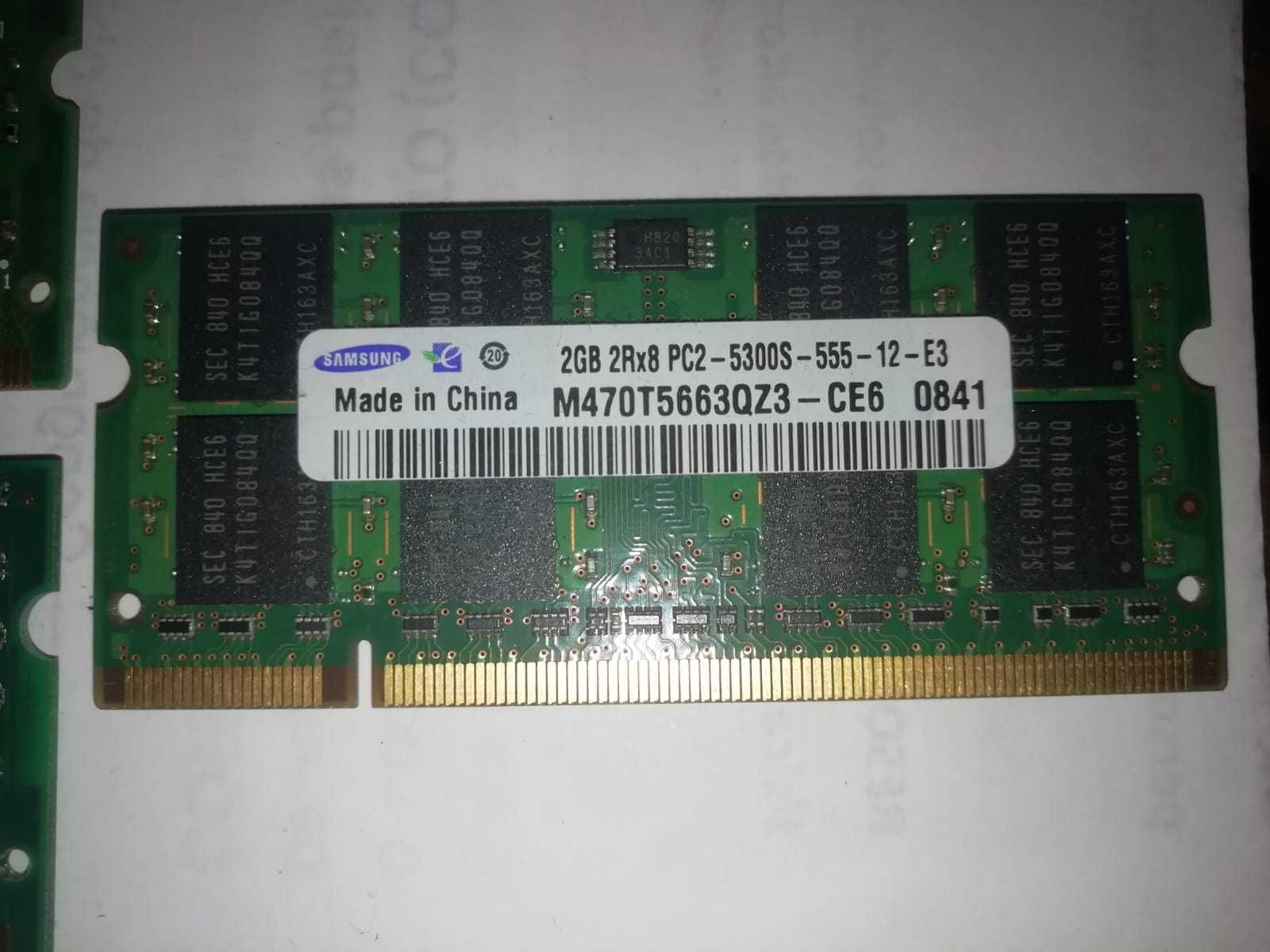 Memória DDR II 1GB 2GB