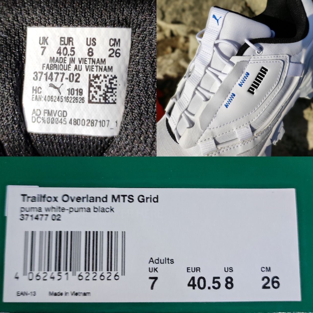 Кроссовки Puma Trailfox Overland MTS Grid 
(37147702) 
Оригинал!