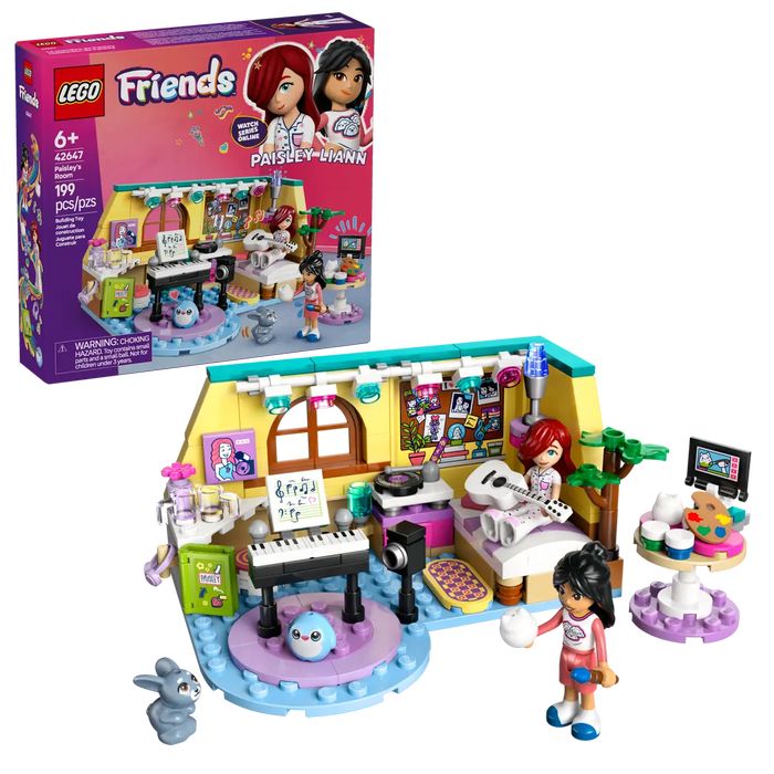 LEGO Friends Pokój Paisley 42647. LEGO