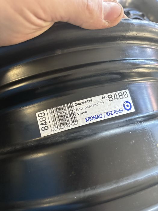 5x108 15 felgi stalowe Volvo 850 volvo 960