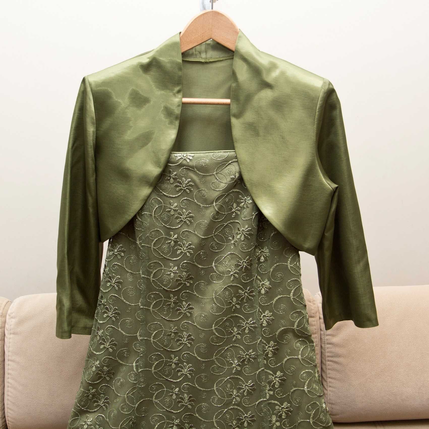 Suknia Balowa - Zielona - Rozmiar 42