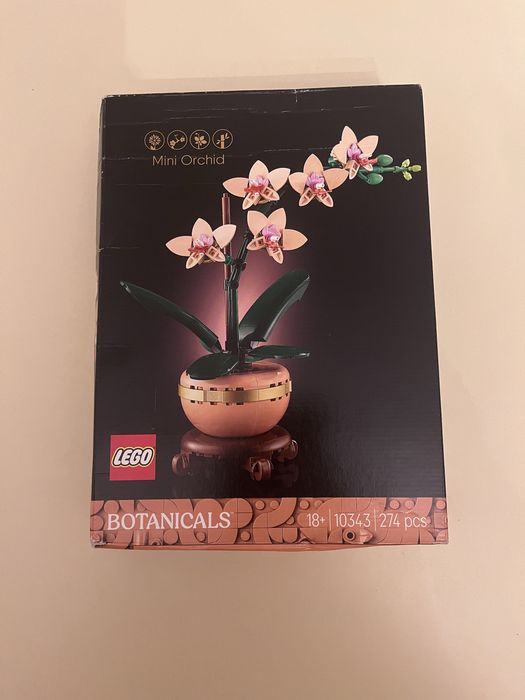 Конструктор LEGO Expert Міні Орхідея 10343