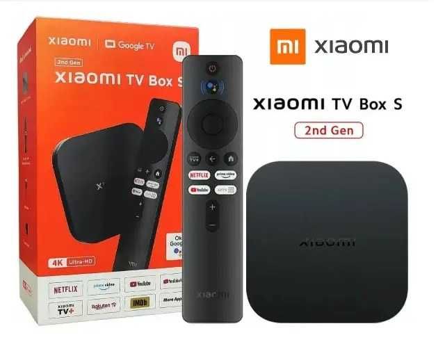 Приставка Xiaomi Mi TV Box S 2nd Gen Глобальная версия ЗАПЕЧАТАНА!
