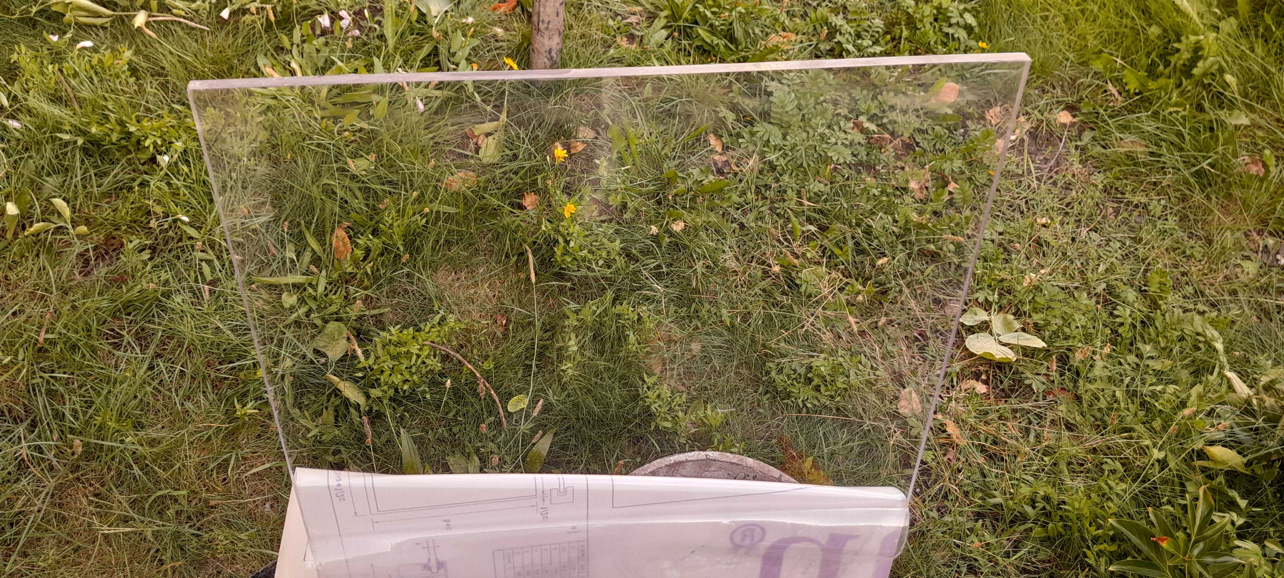 Płyta PLEXI 36,5 x 96cm, grubość 7mm - 8szt.