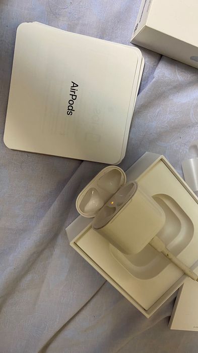 Оригинальный кейс airpods 2