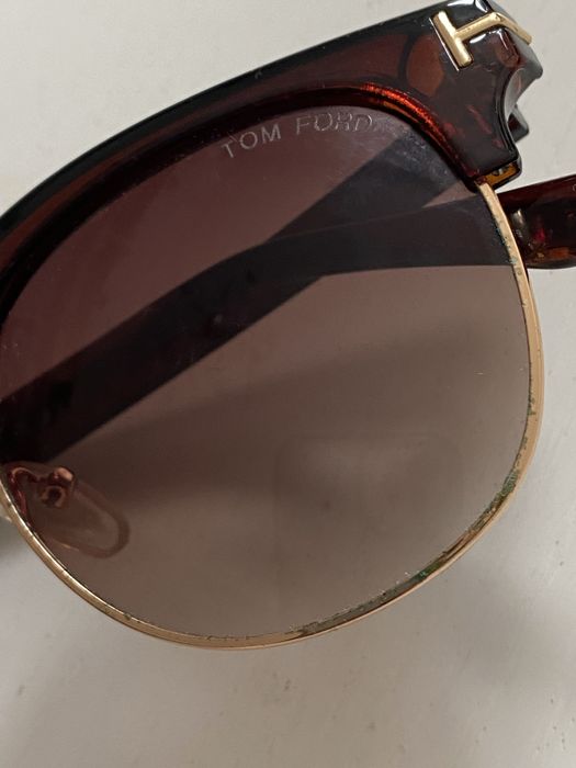 Tom Ford okulary prxeciwsloneczne brazowe