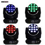SHEHDS Zestaw Efektów LED Beam Moving Head Light 4X + Case