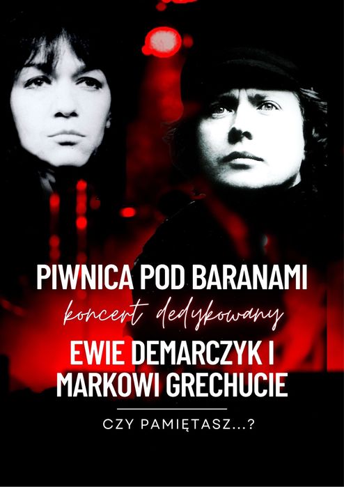 Bilet 2. rząd, Poznań, 17.04.2023: Grechuta Demarczyk