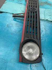 Atrapa / Grill z lampami / lampa prawa + lewa VW Golf II MK2 komplet