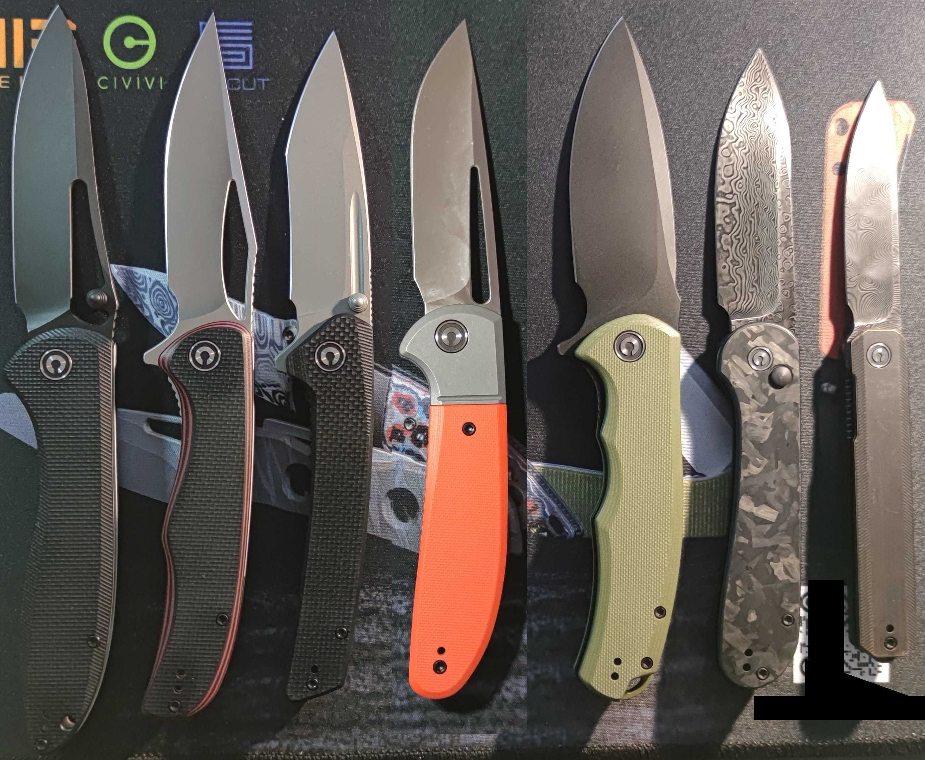 Колекція кишенькових ножів CIVIVI Kizer