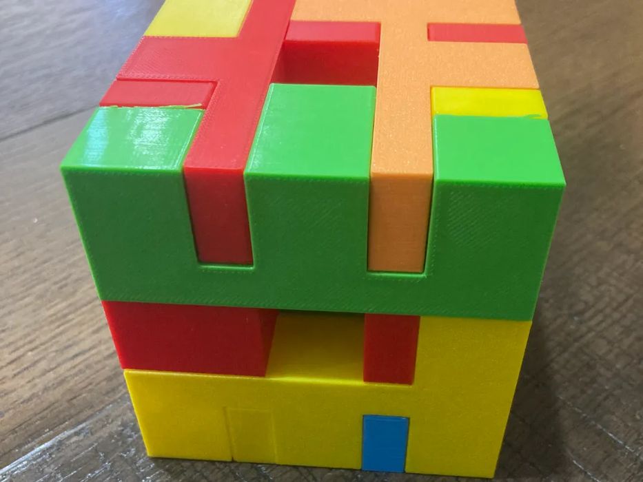 Puzzle Cubo de 9 Peças