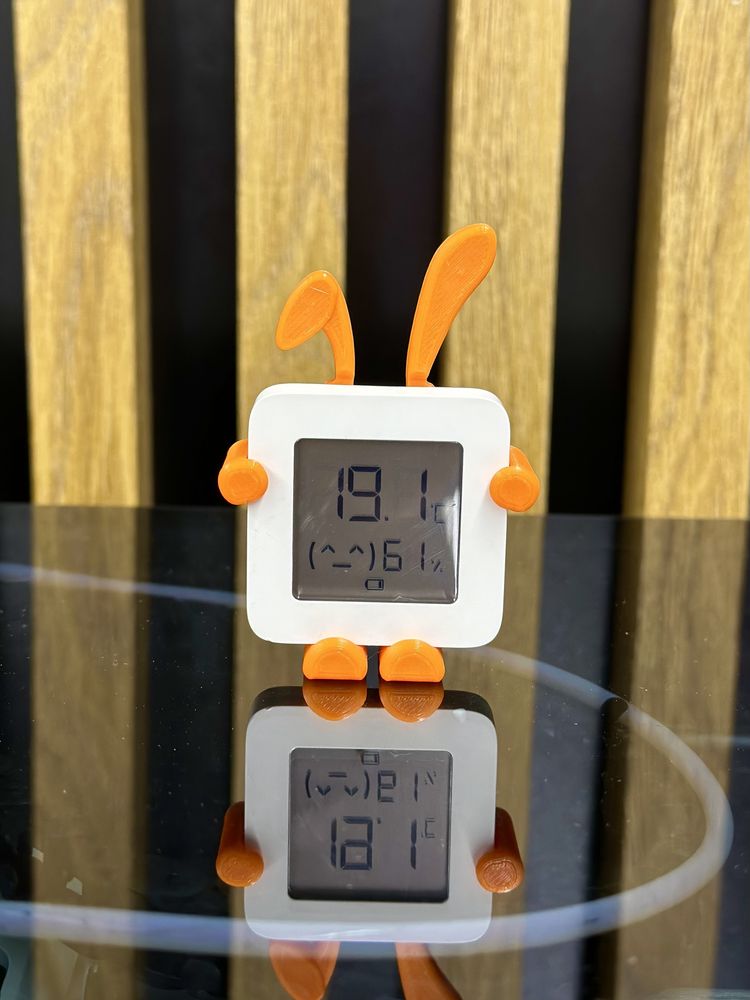 Uchwyt króliczek czujnik temperatury Xiaomi Mijia pomarańczowy