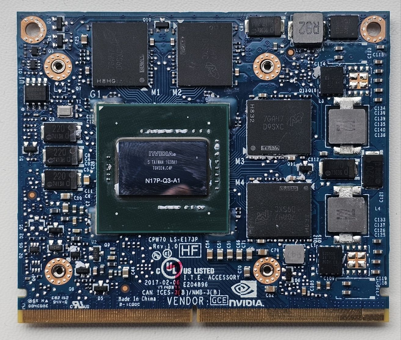 Karta graficzna Nvidia n17p-q3-a1