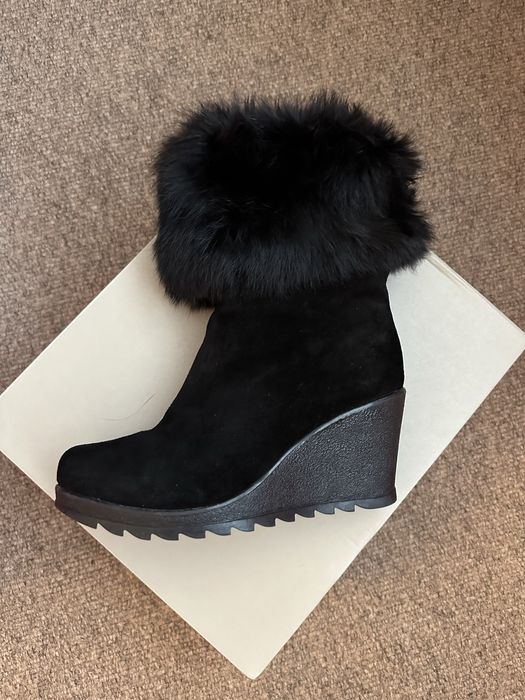 Зимові жіночі сапожки,сапоги,черевикі з хутром з кроликом,чоботи
