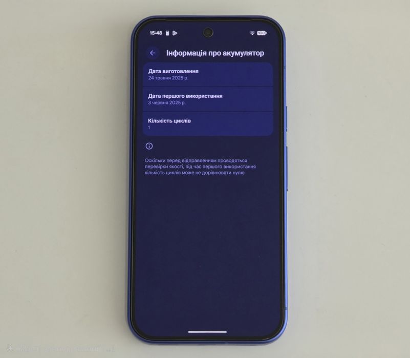 Google Pixel 10 128GB - Indigo Blue - Neverlock eSIM 1 цикл