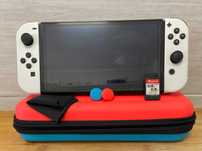 Nintendo Switch Oled + 2 Jogos + Bolsa