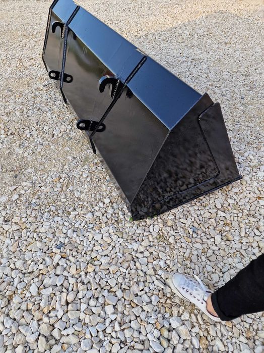 Łyżka szufla 200cm WZMOCNIONA mocowania SMS